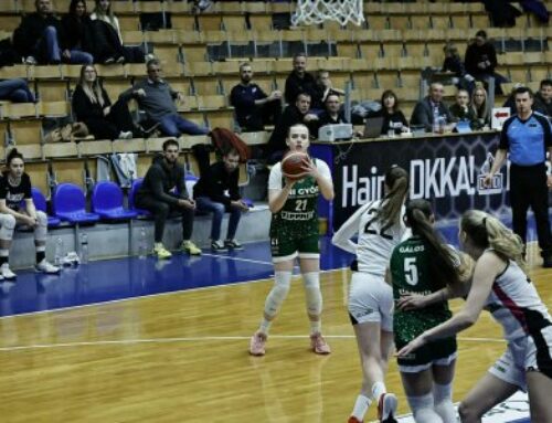 Nagy küzdelemben fájó vereség