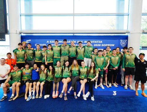 Legjobb vidéki csapat lett az UNI Győri Úszó Sportegy. az országos bajnokságon