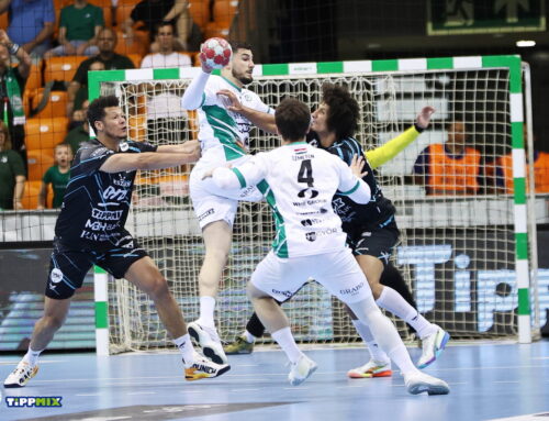 Győrben hengerelt a Veszprém – Legendákat köszöntöttünk a szünetben